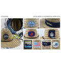 Natural Lifeguard Straw Hat