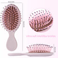 Mini Travel Hair Brush – Tangle-Free Detangler