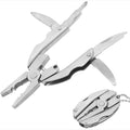 Mini Stainless Steel Foldable Multitool Pliers W/ Keychain