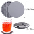 3.94″ Non-Slip Silicone Coaster