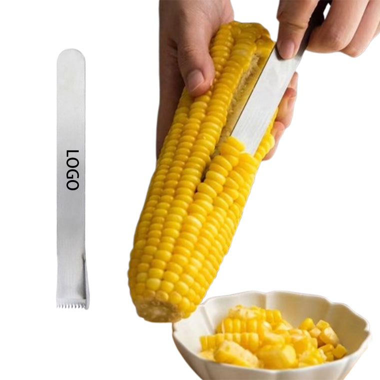 Long Handle Stainless Steel Corn Peeler Scraper Thresher