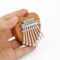 Mini Wooden 8 Key Finger Thumb Piano Kalimba For Beginners