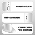 Mini Portable With Phone Holder 3 Speed Small Fan