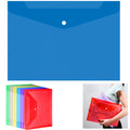 A4 Document Folder Plastic Envelopes With Snap Closure
