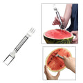 Stainless Steel Double-Headed Watermelon Cutter Fork