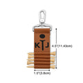 Leather Golf Tag with 5 Tees