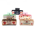 Full-Color Rectangle Claw Hair Clips For Women And Girls