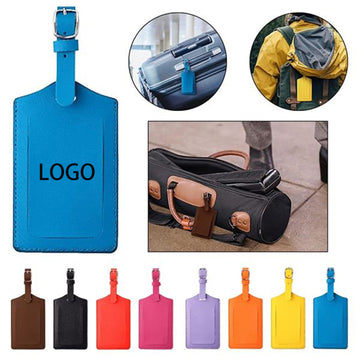 Leather Luggage Tag