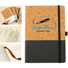 Eco-Friendly A5 Cork Spliced Notebook