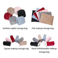 Ladies Cosmetic Soft Velvet Cosmetic Storage Bag Set Of 4