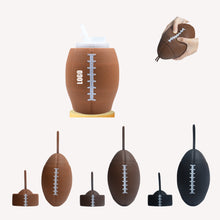 23 Oz Retractable Rugby Water Bottle