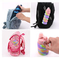 Silicone Portable Foldable Sports Bottle With Clip