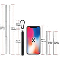Portable Stainless Steel Telescopic Straw Set