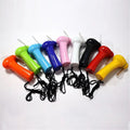 Rechargeable Mini Flash Led Fan With Editable Message