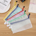 Mesh Waterproof Zipper File Pouch