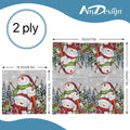 2 Ply Full Color Custom Beverage Napkin Lunch Paper