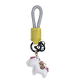 Horse Shape Leather Keychain Lanyard / Western Cowboys Gift