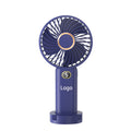 90 Degrees Adjustable Usb Rechargeable Small Handheld Fan