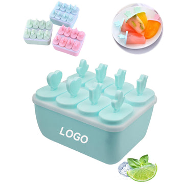 8 Cavities Ice Cream Mold