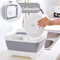 2.4 Gallon Collapsible Dish Basin With Drain Plug