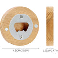 Wood Magnetic Beer Bottle Opener