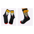 Trump Socks with Hair and Comb
