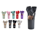 12-Piece Kitchen Utensil Set With Holder