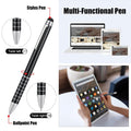 A7 Pocket Notepad Set Pu Holder 50 Lined Sheets Stylus Pen