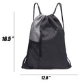 420 D Drawstring Backpack Water Bottle Mesh Pockets