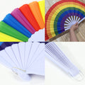 Full color Handheld Folding Fabric Fan