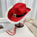 Christmas Cowboy Hat