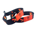 Custom Festival Fabric Woven Cloth Wristbands Chip