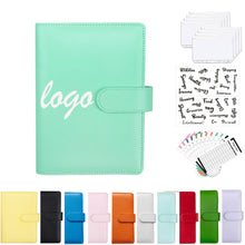 Pu Leather A6 Ring Binder With Multiple Budget