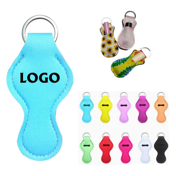 Gourd-Shaped Neoprene Keychain