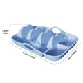 Reusable Silicone Taco Holder With Handle & Dividers