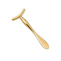 Double-Ended Zinc Alloy Massage Scoop