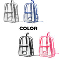 Fashion Clear Pvc School Backpack