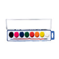 8 Colors Washable Watercolor Paint Set With 1 Brush