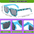 Mosaic Pixel Funny Sunglasses