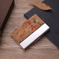 3-In-1 Cork Business Gift Set Business Card Case, Keyring And Ballpoint Pen