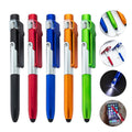 Multifunctional Foding Stand Pen with LED Light