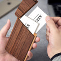 Portable Wood Business Card Holders