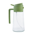 450ml Dual-Function Glass Oil Spray Bottle