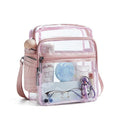 Clear PVC Crossbody Stadium Bag