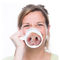 12 Oz Novelty Dog Nose Ceramic Mug Dishwasher