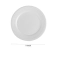 White Melamine Plates