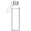 18Oz Water Bottle Reusable Plastic Bottle