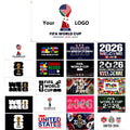 Custom Made Flags For The 2026 World Cup (Host Nations)