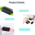 Portable Mini Folding Mirror Comb