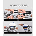 Water Bottle and Coffee Cage for Motorcycle and Bicycle